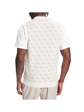 GUESS 1 USCITA Guess Horace 4G Logo Jacqu T-Shirt Uomo Avorio Avorio